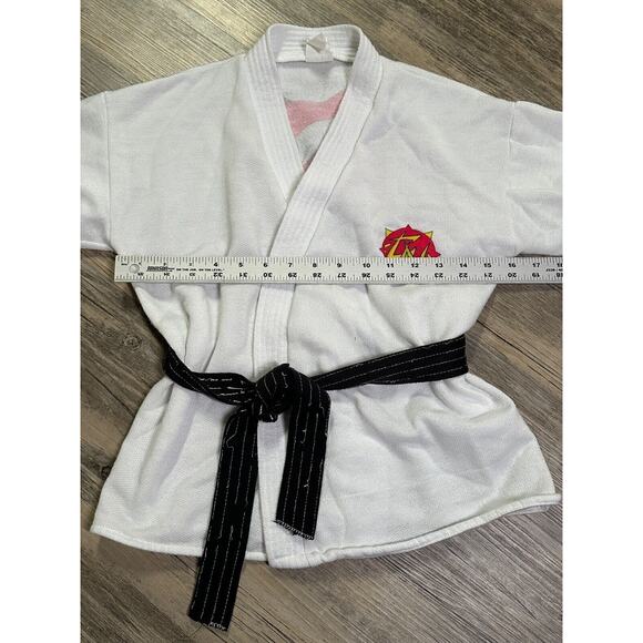 Vtg Karate Kommandos 1980s Chuck Norris Kids Pajama Medium 12-14 Karate Gi RARE - Picture 6 of 12